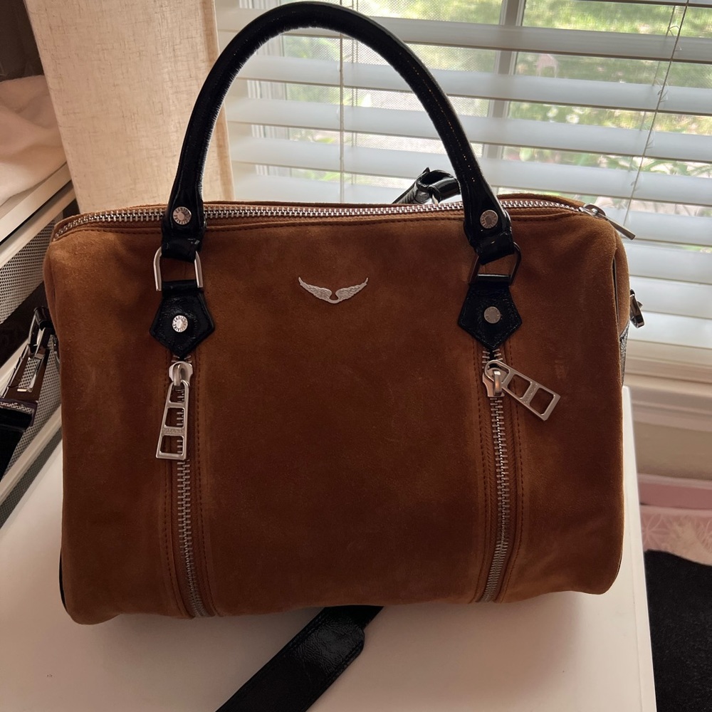 Zadig & Voltaire Zadig And Voltaire Sunny Medium Suede
